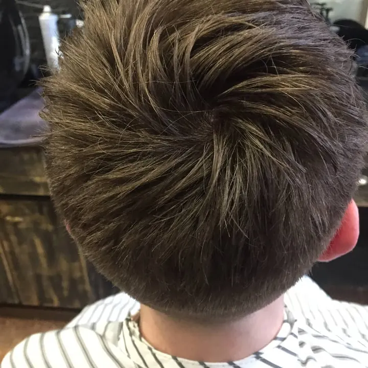 Ukážka strihu z Barber Shop MF Kežmarok