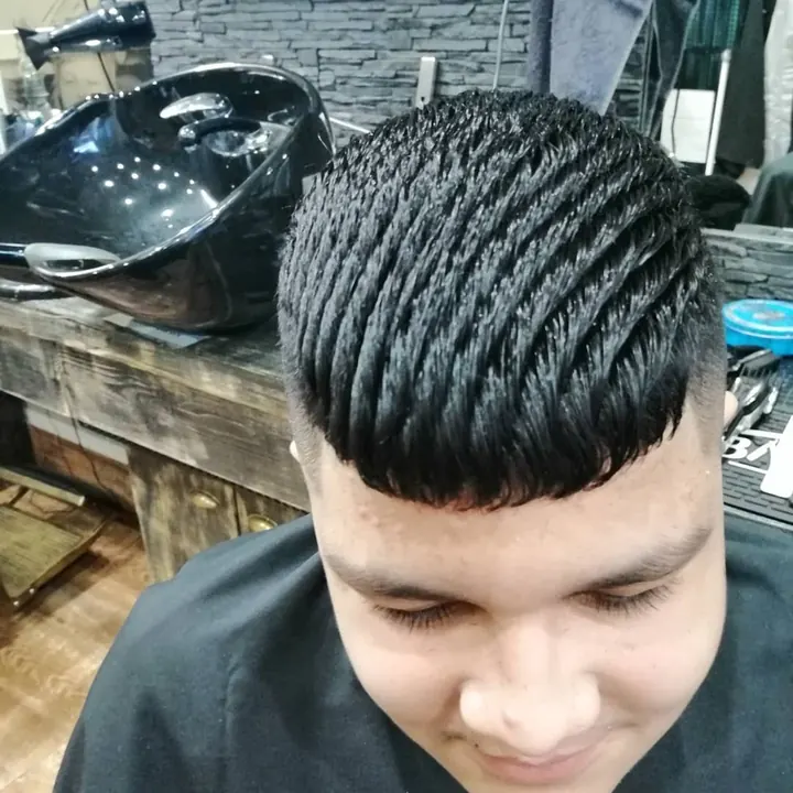 Ukážka strihu z Barber Shop MF Kežmarok